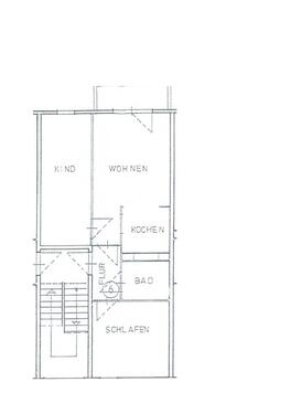 Foto - 3 - Raum Wohnung mit Balkon - 310,00 EUR Kaltmiete,