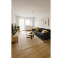 Renovierte 2,5-Zimmer-Wohnung mit Balkon & Einbauküche in Hanau