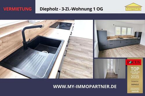 Foto - 3 ZKB mit Balkon und Carport in Diepholz zu vermieten