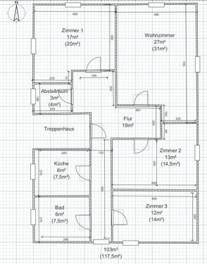 Foto - Wohnung - 4 ZKB - 103 m2 - KirchhainSindersfeld