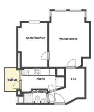 Foto - Etagenwohnung zur Miete in Stuttgart