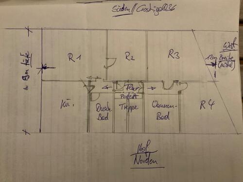 Foto - Vierraumwohnung, 2. OG in ruhigem Altbau, Bahnhofsnähe, 04808