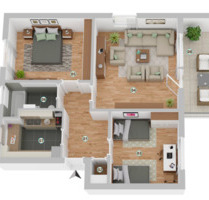 Wohnung mit Balkon in Oldenburg Kreyenbrück Wohnung mit Balkon in Oldenburg Kreyenbrück