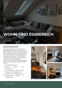 Foto - 3 Zimmer Dachgeschoßwohnung in Markt Schwaben