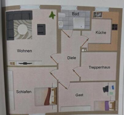 Foto - Etagenwohnung in Dormagen zur Miete