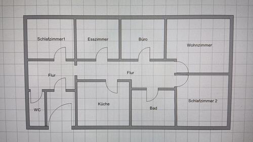 Foto - Wohnung 150 qm 5 ZKB - 1.300,00&nbsp;EUR Kaltmiete, ca.&nbsp; 150,00&nbsp;m&sup2;