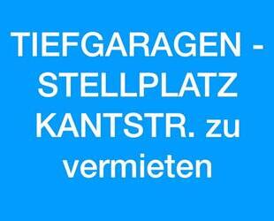 TIEFGARAGENSTELLPLATZ ZU VERMIETEN OLDTIMER DAILYDRIVER - Berlin Charlottenburg-Wilmersdorf