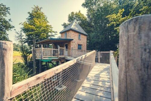 Foto - Baumhaus Ferienhaus bis 4 P. Fußbodenheizung, Sauna u. Badezuber