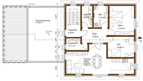 Foto - Dachgeschosswohnung mit großer Dachterrasse in Holzbauweise