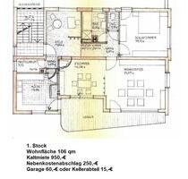 2 Zimmer Wohnung - 950,00&nbsp;EUR Kaltmiete, ca.&nbsp; 106,00&nbsp;m&sup2; in Haßfurt (PLZ: 97437)