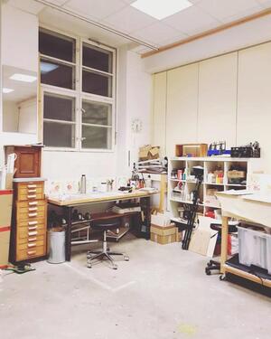 Foto - Helles Atelier, Lager zur Zwischenmiete Weissensee EG