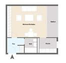 Foto - 1 Zimmer Etagenwohnung zur Miete in Bayreuth