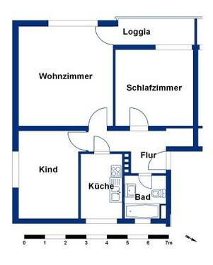 Foto - 3 Zimmer Etagenwohnung in Wolfsburg