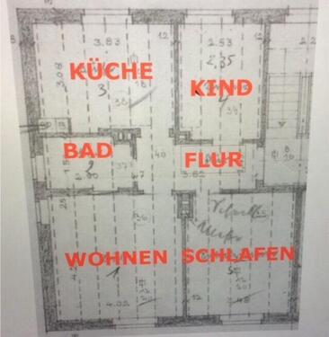 Foto - 3 Zimmer Etagenwohnung zur Miete in Einbeck