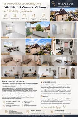 Foto - 3 Zimmer Wohnung 75qm TOP Vermietet