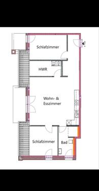 Foto - 3 Zimmer Dachgeschoßwohnung zur Miete in Lorup