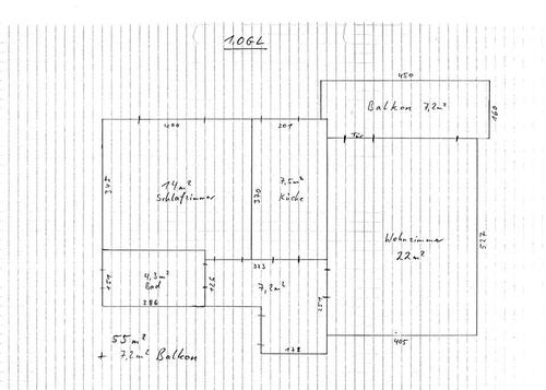 Foto - 2 Zimmer Etagenwohnung in Frankfurt am Main