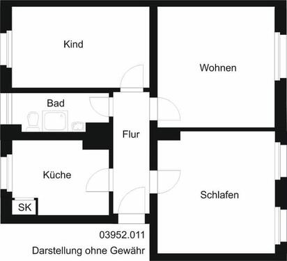 Foto - Etagenwohnung in Köthen (Anhalt)
