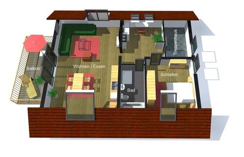 Foto - 2 Zimmer Etagenwohnung zur Miete in Bad Harzburg