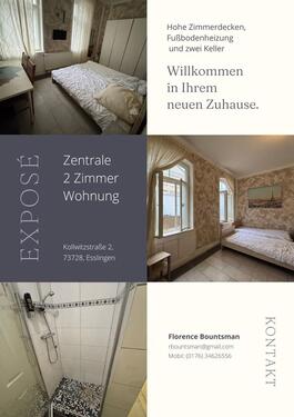 Foto - 2-Zimmer Erdgeschosswohnung in Esslinger Innenstadt