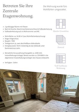 Foto - 2 Zimmer Erdgeschoßwohnung zum Kaufen in Esslingen am Neckar