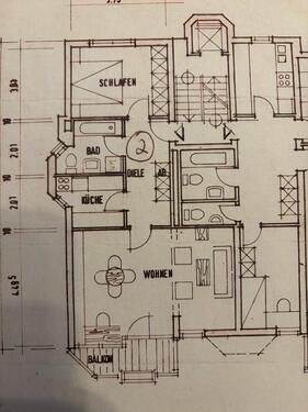 Foto - 3 Zimmer Wohnung mit Balkon - Wuppertal Langerfeld