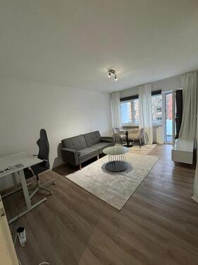 Foto - Möbliertes 1,5-Zimmer-Apartment mit Balkon