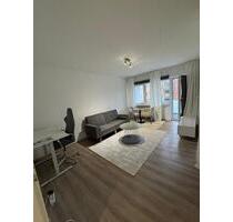 Möbliertes 1,5-Zimmer-Apartment mit Balkon - Wiesbaden Mainz-Amöneburg Möbliertes 1,5-Zimmer-Apartment mit Balkon - Wiesbaden Mainz-Amöneburg