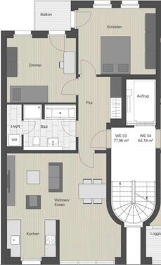 Foto - Modernes Wohnen in Altlindenau: Möblierter Erstbezug