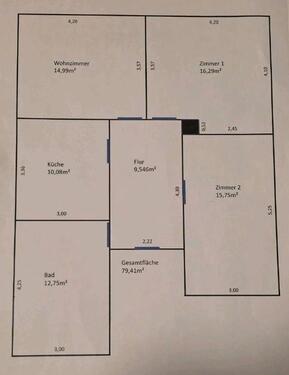 Foto - 3 Zimmer Etagenwohnung in Stuttgart