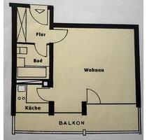 Provisionsfrei: 1-Zimmer-Wohnung in Obersendling - München Sendling-Westpark