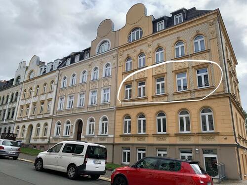 Foto - Helle 3-Zi-Wohnung mit Süd-West-Balkon in ruhiger Lage in 08525