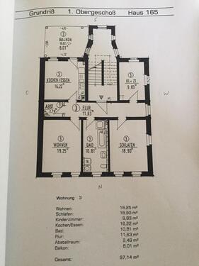 Foto - 3 Zimmer Etagenwohnung zur Miete in Plauen