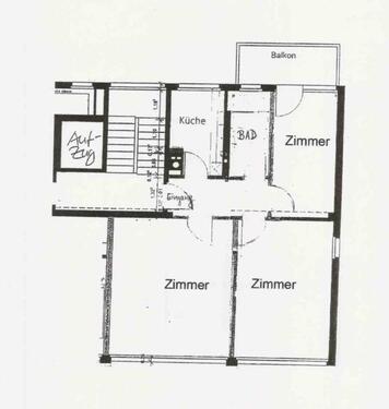 Foto - 3 Zimmer Dachgeschoßwohnung zur Miete in Konstanz