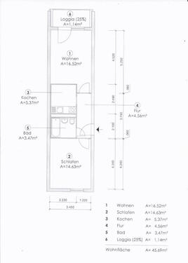 Foto - 2 Zimmer Etagenwohnung zum Kaufen in Weimar