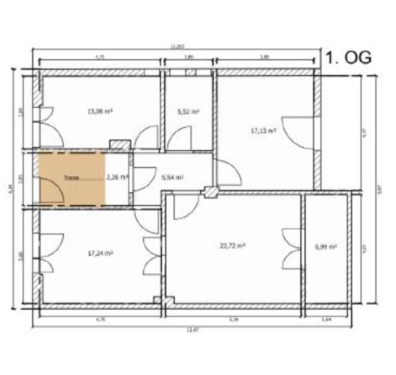 Foto - Altbauwohnung in zentraler Lage von GronauKessenich ab Mai 2026
