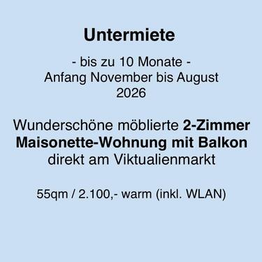 Foto - Untermiete - Traum Maisonette Whg. am Viktualienmarkt
