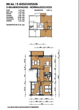 Foto - 3 Zimmer Etagenwohnung in Dresden