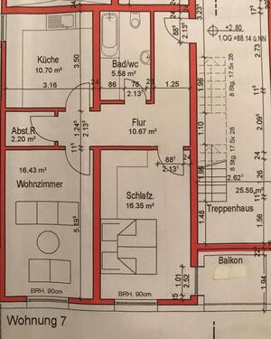 Foto - 2 Zimmer Etagenwohnung zur Miete in Dortmund