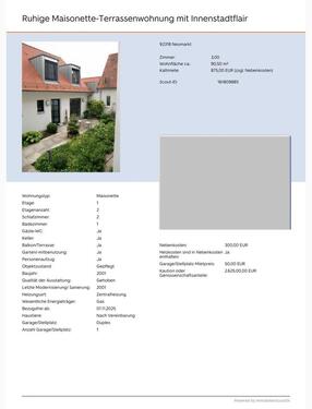 Foto - 3 Zimmer Wohnung zur Miete (Untere Marktstraße)