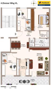 Foto - Etagenwohnung in Villingen-Schwenningen zum Kaufen