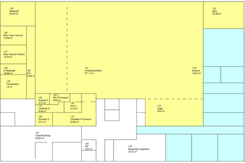 Foto - Vermietung einer Gewerbeeinheit mit Produktionshalle und Büros