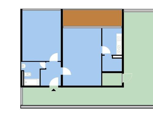 Foto - 2 Zimmer Etagenwohnung zur Miete in Lahnstein