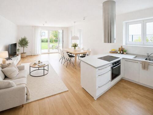 Foto - Modernes 4-Zi.-Endreihenhaus nahe Hamburg, energieeffizient, Garten, Carport, familienfreundlich