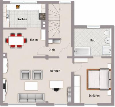 Foto - 2.5 Zimmer Erdgeschoßwohnung zur Miete in Langenzenn