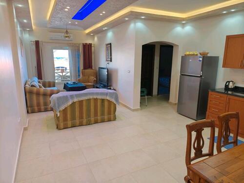 Foto - Hurghada Arabia, Möbliertes Apartment 130m2. 1 Stock. 200m ~Meer