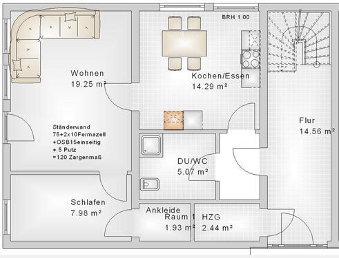 Foto - Renovierte 2-Zimmer-EG-Wohnung mit Garten in Ottobeuren Eldern
