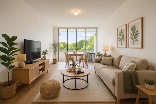 Foto - Möbliertes 1 Zimmer Appartment mit Balkon in Kerpen.