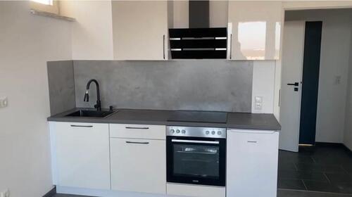 Foto - Elegantes 1-Zimmer-Apartment mit Skyline-Blick in Frankfurt