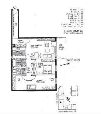 Foto - Wohnungsswap - 3 Zimmer, 101 m² - Erich-Weinert-Straße, Pankow, Berlin